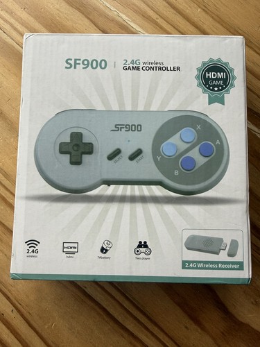 Retro game console - game, stick