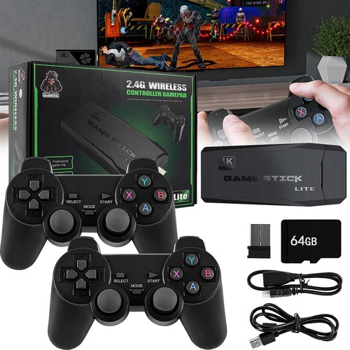 Retro game console - 4k, video