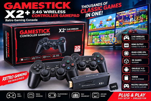 Gamestick 128gb 2 - x2+,