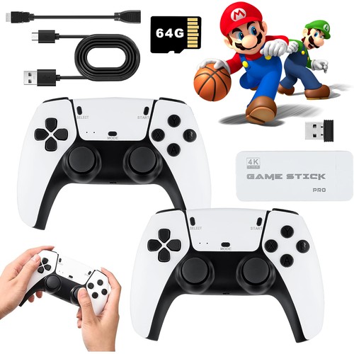 Retro game stick - retro, and