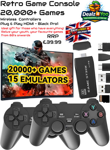 Retro games console - retro, hdmi