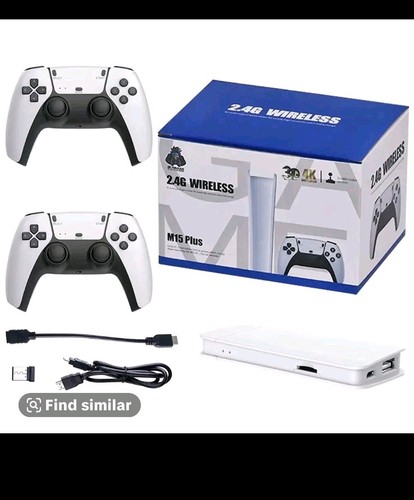 Retro video game - console, tv