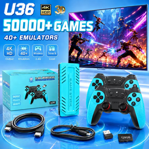 U36 retro game stick 128gb - retro,